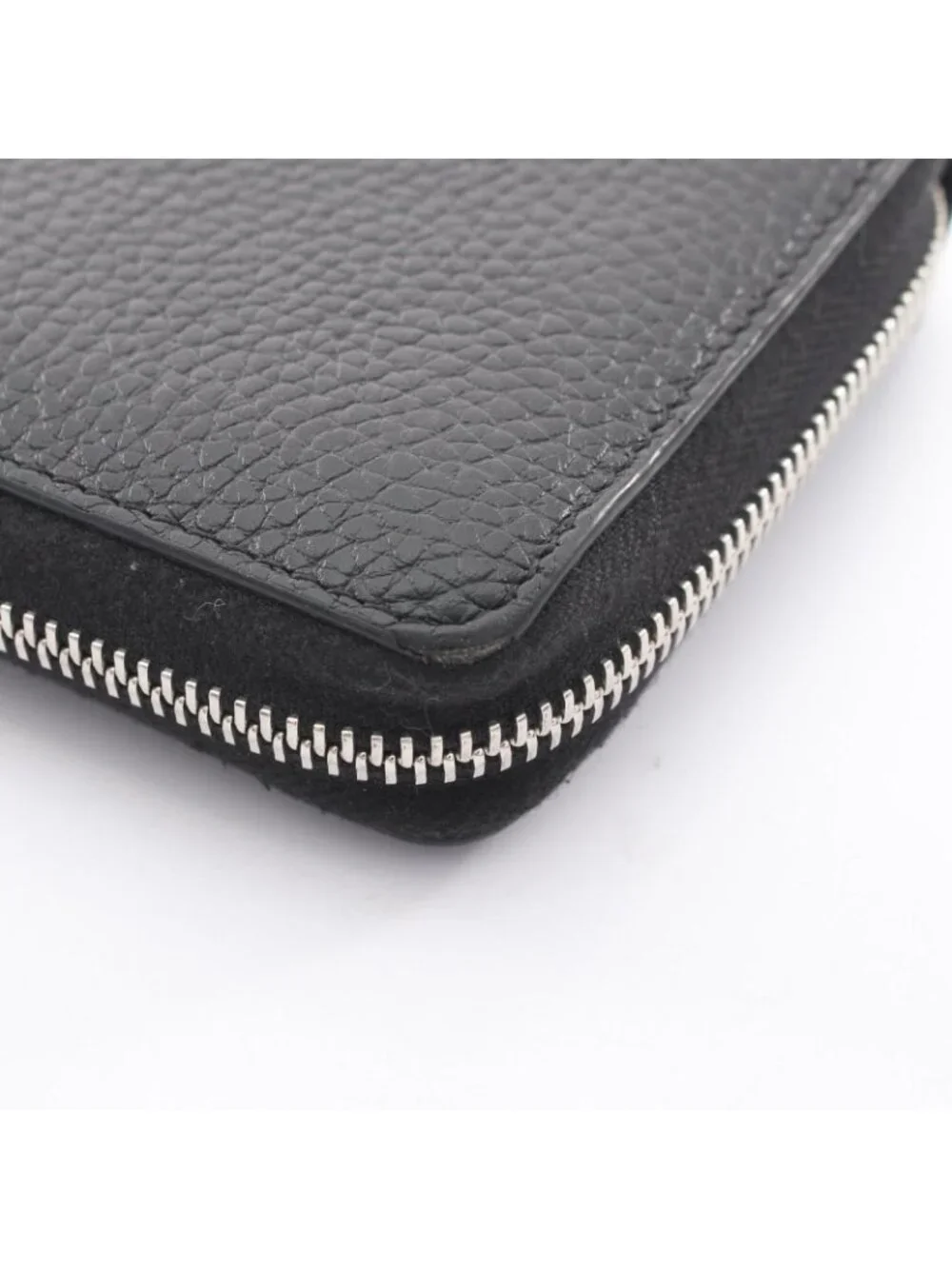 Gucci Round Wallet GG Metal Black Leather - Picture 5 of 8